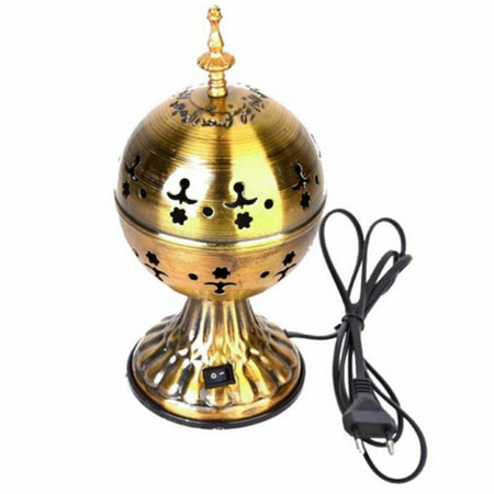 اسپند دودکن برقی فلزی مدل ثامن کد 8511