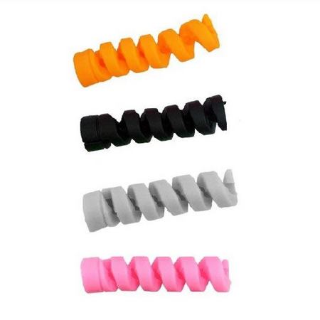 محافظ سیلیکونی کابل شارژ مجموعه 4 عددی