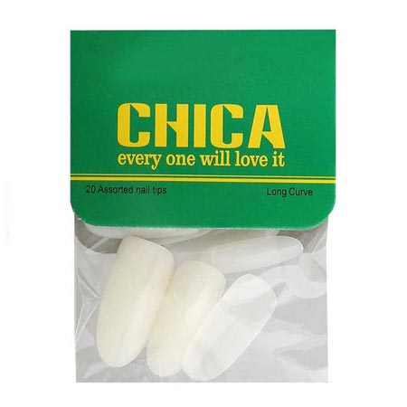 ناخن مصنوعی کره ای چیکا بسته 20 عددی