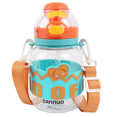 قمقمه کودک مدل دوحالته گنجایش 0.600 لیتر بدنه اکرولیک نشکن