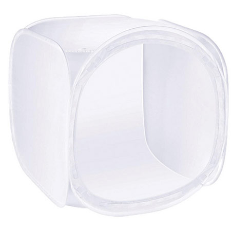 چادر عکاسی چیترا ابعاد 60×60 سانتی متر با پس زمینه سفید و مشکی