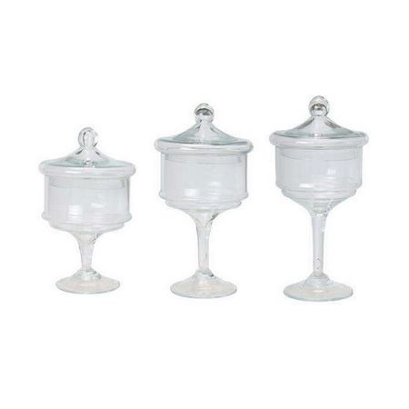 شکلات خوری مدل پایه دار مجموعه ۳ عددی