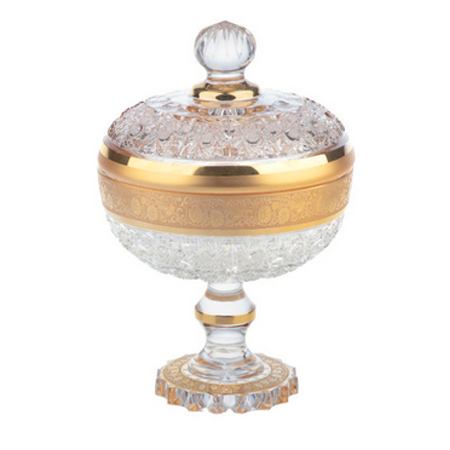 شکلات خوری کریستال آلیش زورینا مدل درب دار