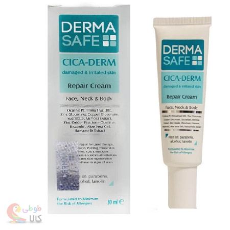 کرم ترمیم کننده درماسیف مدل Cica Derm حجم 30 میلی لیتر