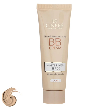 کرم پودر BB سینره مدل Light حجم 50 میلی لیتر