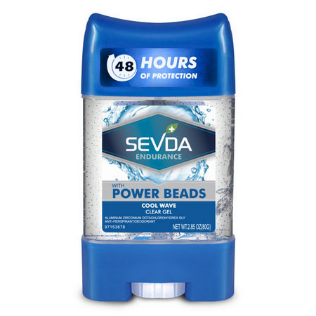 ژل شفاف ضد تعریق سودا مدل power beads