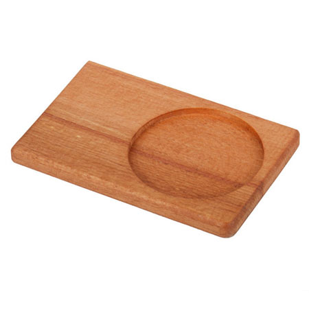 زیر لیوانی جنس چوب راش تکی