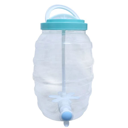 کلمن آب ساده پلاستیکی گنجایش 4 لیتر همراه مخلوط کن