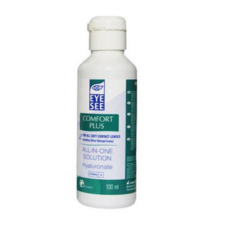 محلول شستشوی لنز ای سی مدل کامفورت حجم 100 میلی لیتر