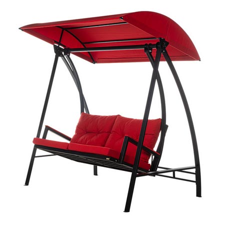 تاب راحتی دو نفره مدل ویلایی سایه بان دار فلزی