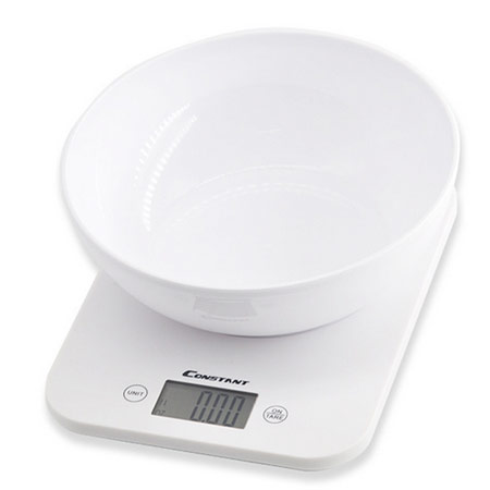 ترازوی آشپزخانه کانستنت ۵ کیلوگرمی با خطای ۱ گرم