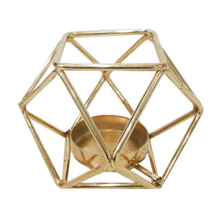 جاشمعی فلزی چند ضلعی مدل نقلی