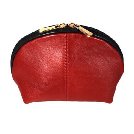 کیف لوازم آرایش زنانه چرم مدل mgmake