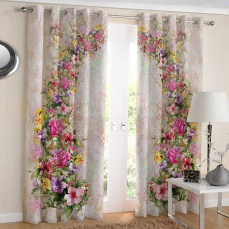 پرده آماده چاپی مدل SA629 ارتفاع 290 سانتیمتر