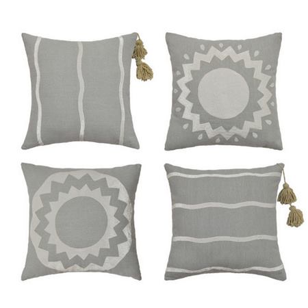 کوسن پلی استر مدل boho001 مجموعه چهار عددی