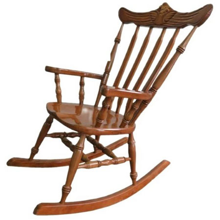 صندلی راک عقابی تمام چوب سنتی مدل D121