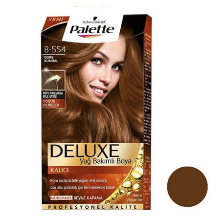 کیت رنگ مو پلت سری DELUXE رنگ بلوند طلایی روشن