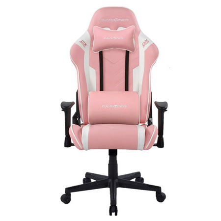 صندلی گیمینگ دخترانه صورتی دی ایکس ریسر سری پرینس