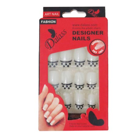 ناخن مصنوعی دالاس مدل کد 212 بسته 24 عددی