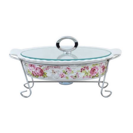 سوفله خوری سرامیکی دالتون مدل گلدار کد 411stL