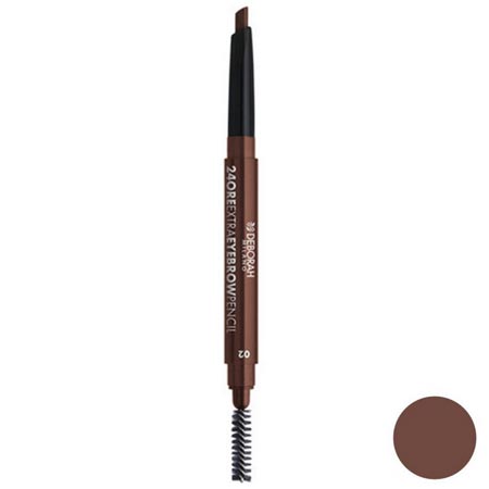 مداد ابرو ایتالیایی دبورا سری Extra 24ORE شماره 02