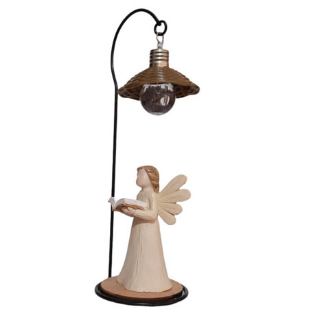 فانوس تزیینی رومیزی طرح فرشته مدل 005