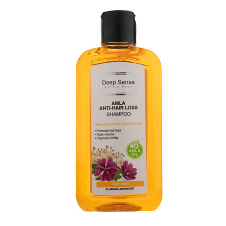 شامپو مو تقویت کننده و حجم دهنده دیپ سنس مدل Malva Sylvestris