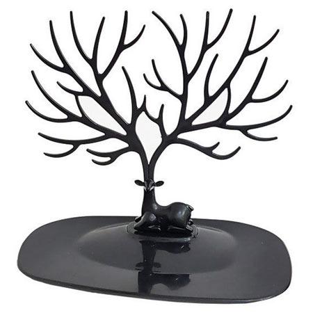 استند جواهرات طرح شاخ گوزن جنس پلاستیکی