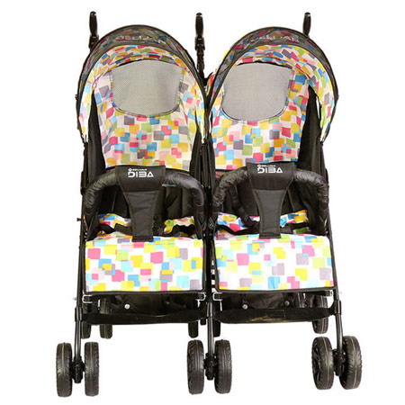 کالسکه دلیجان مدل دوقلو دیبا پلاس رده سنی تا ۳۶ ماهگی