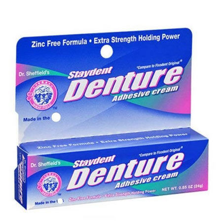 چسب دندان مصنوعی دنچر مدل Denture Zinc Free وزن 24 گرم