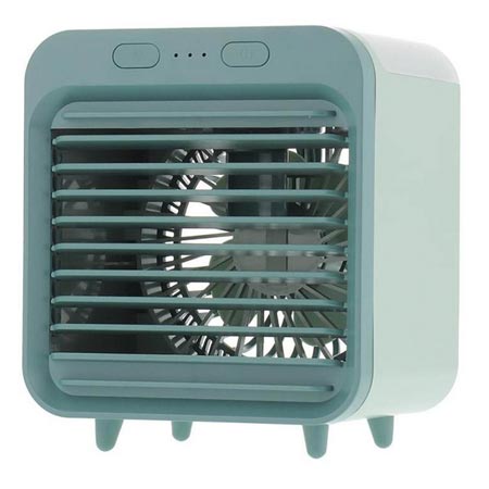 کولر آبی مدل شارژی رومیزی با بدنه پلاستیکی