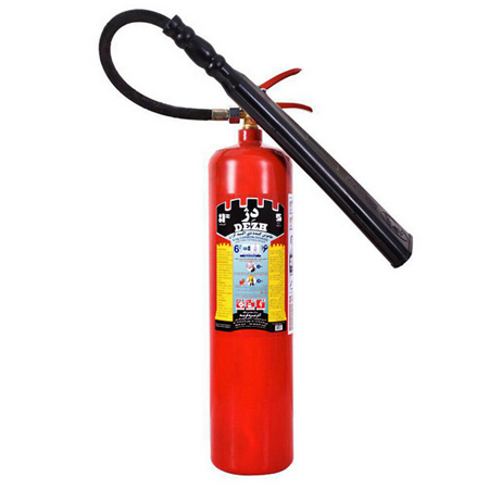کپسول آتشنشانی CO2 دژ ظرفیت 6 کیلوگرم