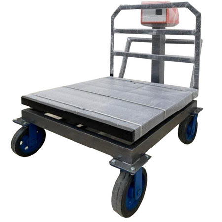 باسکول دیجیتال چرخدار میدانی یک تنی مدل sb-1000kg