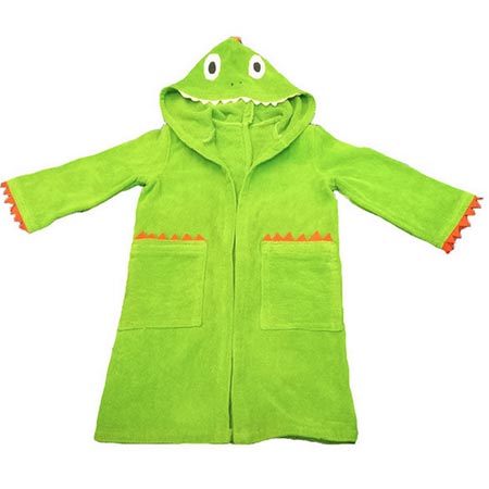 حوله تن پوش کودک طرح دایناسور سایز 95 سانتی متر