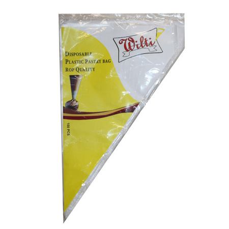 قیف خامه زن یکبار مصرف مدل ویلتی بسته 100 عددی