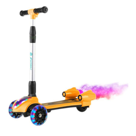 اسکوتر سه چرخ چشمک زن مدل دود زا