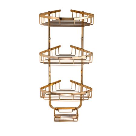 قفسه حمام آلومینیومی برند دلفین مدل 30J3-RG