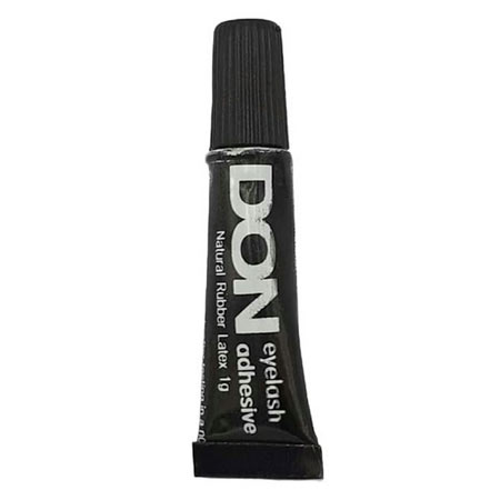 چسب مژه مصنوعی دان رنگ مشکی وزن 1 گرم