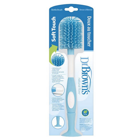 برس شیشه شوی دکتر براونز مدل تمام سیلیکونی