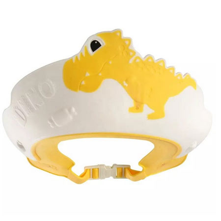 کلاه حمام نوزادی جنس پلاستیک مدل دراگن ZA