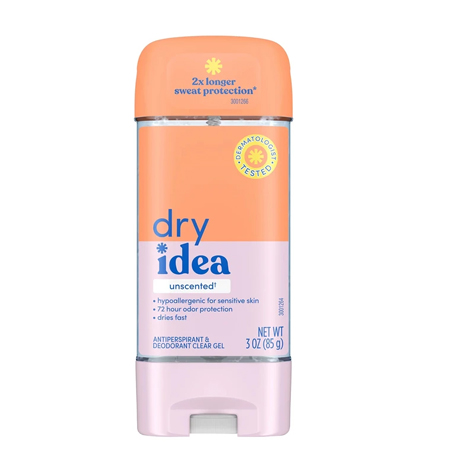 ژل شفاف ضد عرق درای آیدیا مدل Unscented