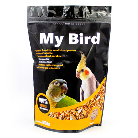 غذای خشک طوطی سانان مای برد وزن 1 کیلوگرم