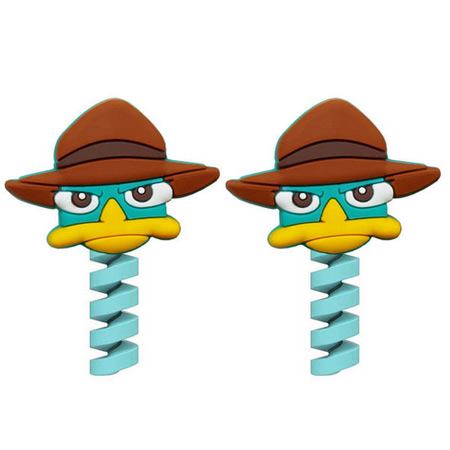 محافظ کابل شارژ عروسکی طرح اردک بسته دو عددی