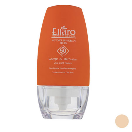 فلوئید ضد آفتاب رنگی الارو مدل Ultra Light حجم 50 میلی لیتر