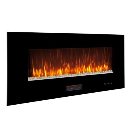 شومینه برقی شومینه اچ بی شیشه نما تمام سکوریت مدل HB 120S