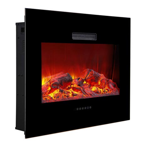 شومینه برقی زمینی و دیواری شومینه اچ بی مدل ID6838-80