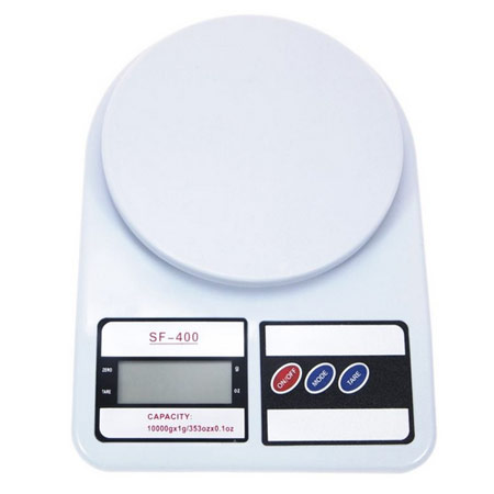 ترازو آشپزخانه الکترونیک مدل SF-400 ظرفیت 10 کیلو گرم