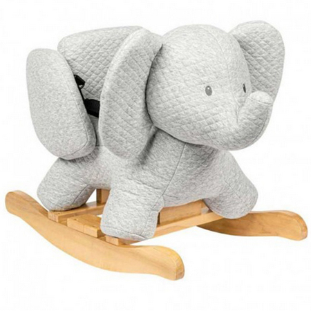 راکر کودک چوبی و پارچه ای مدل فیل