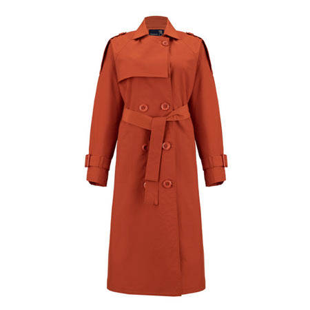 بارانی زنانه السانا مدل فاران جنس پلی استر قد بلند