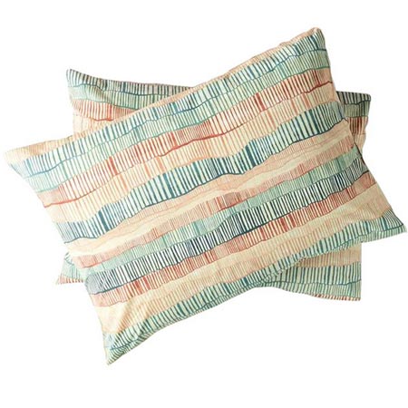 رو بالشی پنبه انگلیش هوم مدل spicious lines مجموعه دو عددی